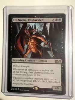 Ob Nixilis, Unshackled #110 Magic 2015 M15 Magic MTG - Image 2