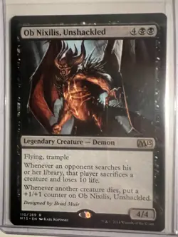 Ob Nixilis, Unshackled #110 Magic 2015 M15 Magic MTG - Image 4