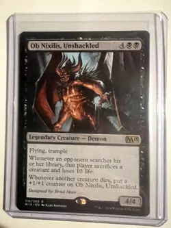 Ob Nixilis, Unshackled #110 Magic 2015 M15 Magic MTG - Image 5
