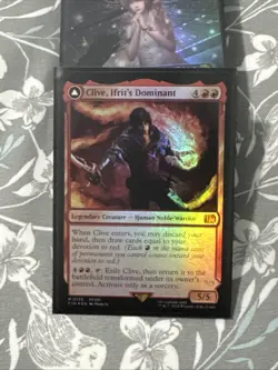 Clive, Ifrit's Dominant - #133 Foil - Final Fantasy - Mtg - Image 2