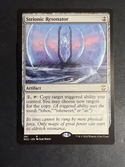 Strionic Resonator Commander Streets of New Capenna Magic the Gathering LP - Image 1