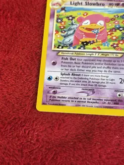 Light Slowbro 51/105 Neo Destiny Regular Pokemon Card Played - Image 4