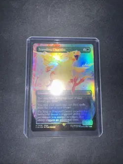 Traveling Chocobo (Borderless) Final Fantasy Foil - Image 1