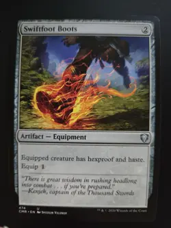 Swiftfoot Boots NM Commander Legends MTG FREE SHIPPING - Image 3
