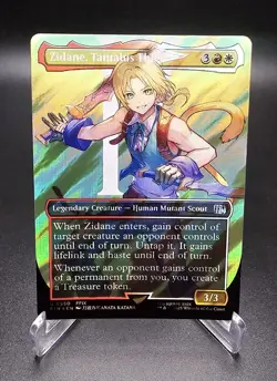 Zidane, Tantalus Thief (Borderless) (Surge Foil) Final Fantasy Foil - Image 2