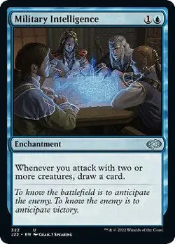 Military Intelligence [Jumpstart 2022] Magic MTG - Image 1