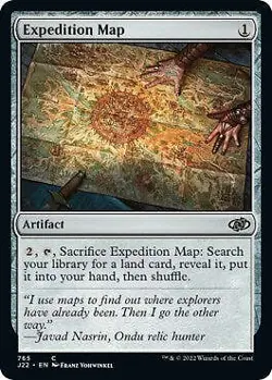 Expedition Map [Jumpstart 2022] Magic MTG - Image 1