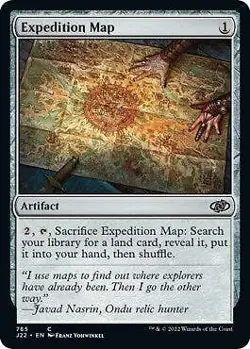 Expedition Map [Jumpstart 2022] Magic MTG - Image 2