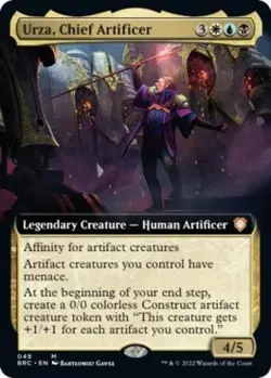 Urza, Chief Artificer (Extended Art) - Near Mint MTG - Image 1
