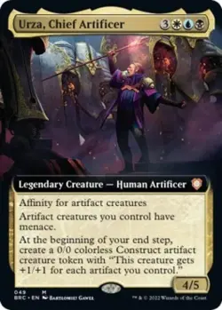 Urza, Chief Artificer (Extended Art) - Near Mint MTG - Image 2