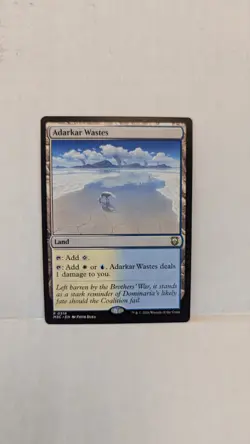 MTG Adarkar Wastes Modern Horizons 3 Commander 0316 Regular Rare NM - Image 3