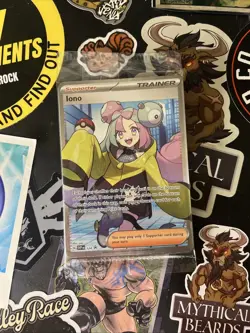 Pokemon Iono SVP124 Full Art promo Premium Tournament Collection Sealed - Image 1