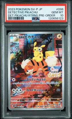 Detective Pikachu - 098/SV-P 098/SV-P Sv-P Promotional Cards Holo (Japanese) - Image 5