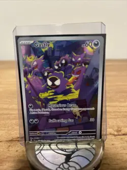Pokemon TCG Gastly 177/162 Temporal Forces Illustration Rare Mint-Holo Condition - Image 3