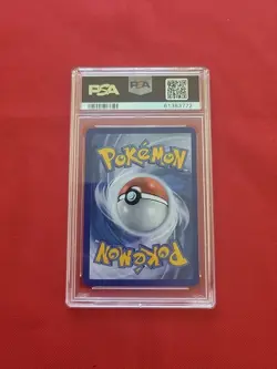Pokemon: Meganium #26/123 Non-holo Rare HeartGold SoulSilver 2010 - PSA 8 - A5 - Image 2