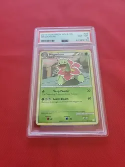 Pokemon: Meganium #26/123 Non-holo Rare HeartGold SoulSilver 2010 - PSA 8 - A5 - Image 27