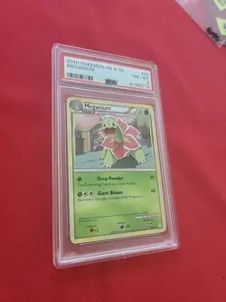 Pokemon: Meganium #26/123 Non-holo Rare HeartGold SoulSilver 2010 - PSA 8 - A5 - Image 29