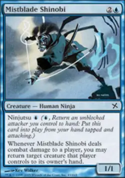 MTG - Mistblade Shinobi - Betrayers of Kamigawa - NM, English Magic FLAT RATE SH - Image 1