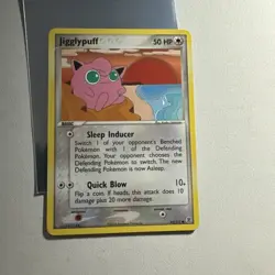 Jigglypuff 65/112 EX Fire Red & Leaf Green Set Vintage Pokemon NM NON HOLO - Image 1