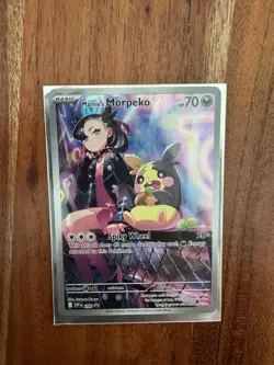 Pokémon Marnie’s Morpeko Promo Holo Card - Image 1