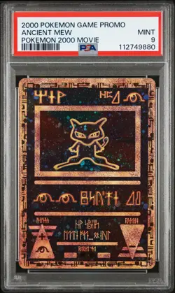 ANCIENT MEW 2000 Movie Promo PSA 9 Vintage Pokemon [Nostalgium] - Image 3
