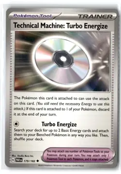 2023 Scarlet & Violet Series - Paradox Rift Technical Machine: Turbo Energize - Image 1