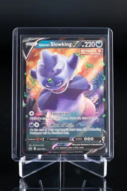 Galarian Slowking V 099/198 Ultra Rare Chilling Reign Pokemon Card TCG NM - Image 3