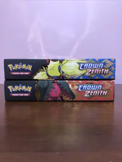Pokémon Crown Zenith Regieleki V & Regidrago V Collection Box SEALED LOT OF 2 - Image 5