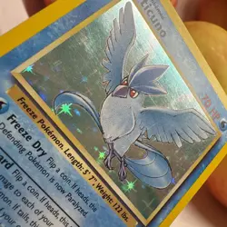 Pokemon TCG Vintage Articuno Unlimited Fossil 2/62 Holo Rare - Image 6