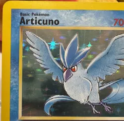 Pokemon TCG Vintage Articuno Unlimited Fossil 2/62 Holo Rare - Image 9