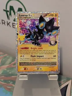 Pokemon LUXRAY GL Lv.X 109/111 - Celebrations - ULTRA RARE HOLO - MINT - Image 1