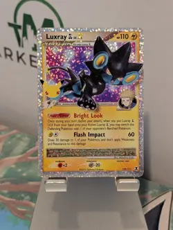 Pokemon LUXRAY GL Lv.X 109/111 - Celebrations - ULTRA RARE HOLO - MINT - Image 2