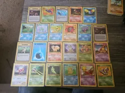 Vintage Pokémon 85 Lot Cards Commons/Uncommon/Rare | WOTC Era | Base,Fossil+Neo - Image 3