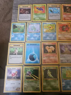 Vintage Pokémon 85 Lot Cards Commons/Uncommon/Rare | WOTC Era | Base,Fossil+Neo - Image 4