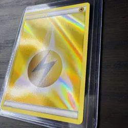 Pokemon Electric Lightning Energy Reverse Holo TCG Card 2013 Yellow NM - Image 3