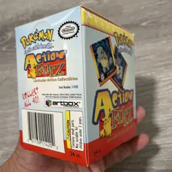 POKEMON Action Flipz Premier Edition! Unopened Box 24 Packs Artbox Nintendo 1999 - Image 11