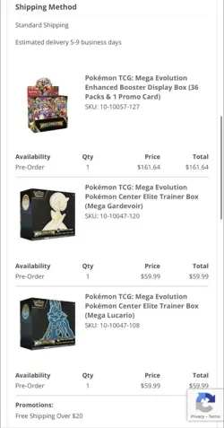 PRESALE Pokémon TCG Mega Evolution Pokemon Center ETBs & Booster Box - Image 2