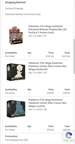 PRESALE Pokémon TCG Mega Evolution Pokemon Center ETBs & Booster Box - Image 4