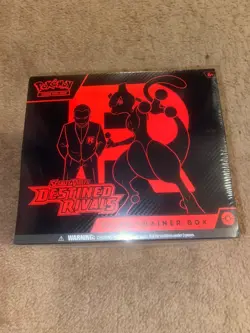 Pokemon TCG Destined Rivals Elite Trainer ETB Box - Image 1