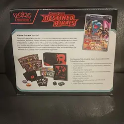 Pokemon TCG Destined Rivals Elite Trainer ETB Box - Image 3