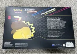 Pokémon TCG Sword & Shield Game Crown Zenith Pikachu VMAX Special Collection Box - 5 Packs - Image 5