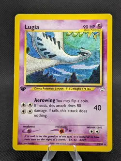 Pokemon TCG - 1st Edition Lugia 20/64 Neo Revelation Rare  WOTC Non Holo - Image 22