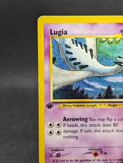 Pokemon TCG - 1st Edition Lugia 20/64 Neo Revelation Rare  WOTC Non Holo - Image 24