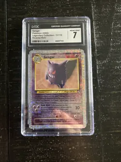 CGC 7 Gengar 2002 Legendary (Collection) 11/110 Reverse Holo Pokemon Card - Image 1