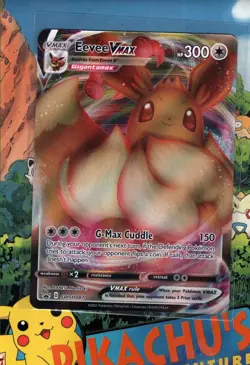 Pokémon TCG Eevee VMAX SWSH087 Holo Black Star Promo NM/M - Image 3