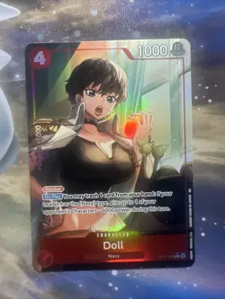 One Piece Card Doll R OP11-008 AA Fist Of Divine Speed English NM - Image 1