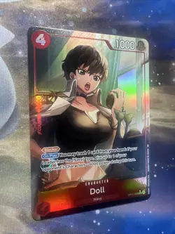 One Piece Card Doll R OP11-008 AA Fist Of Divine Speed English NM - Image 2