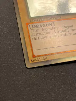 Blue-Eyes White Dragon GLD5-EN001 Ghost Rare Near Mint Yugioh Haunted Mines - Image 3