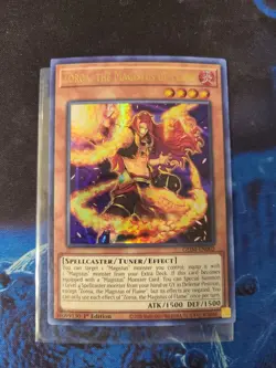 Zoroa, The Magistus Of Flame - GEIM-002 - Ultra Rare - NM 1st Ed - Yugioh - Image 1