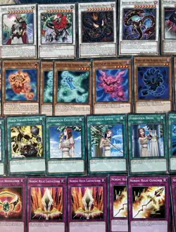 YuGiOh Link Synchro Nordic Beasts Ascendant Alfar Etc Aesir Deck & Extra Deck - Image 4